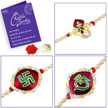 Sukkhi Exotic Gold Plated Rakhi  4