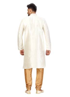 white  printed kurta pajama 2