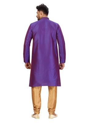 purple printed kurta pajama 2
