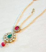 Colored Stone Maang Tikka