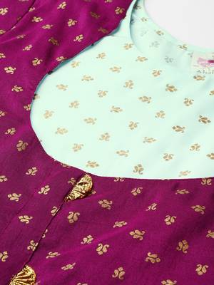 Blue printed crepe tunics 5