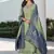 Green embroidered pure silk salwar
