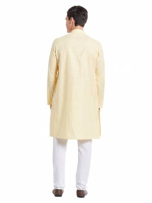 Mens Traditional and Occasional solid cotton Kurta  2