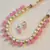 TRENDY NEON COLOR KUNDAN NECKLACE SET