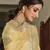 Yellow embroidered art silk salwar