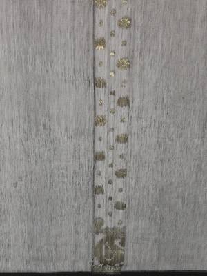 Black & Golden Woven Design Handloom Jamdani Saree 3