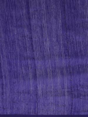 Blue Handloom Embellished Saree 3