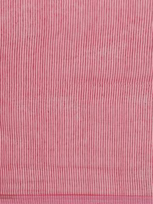 Pink & Golden Woven Design Handloom Saree 3