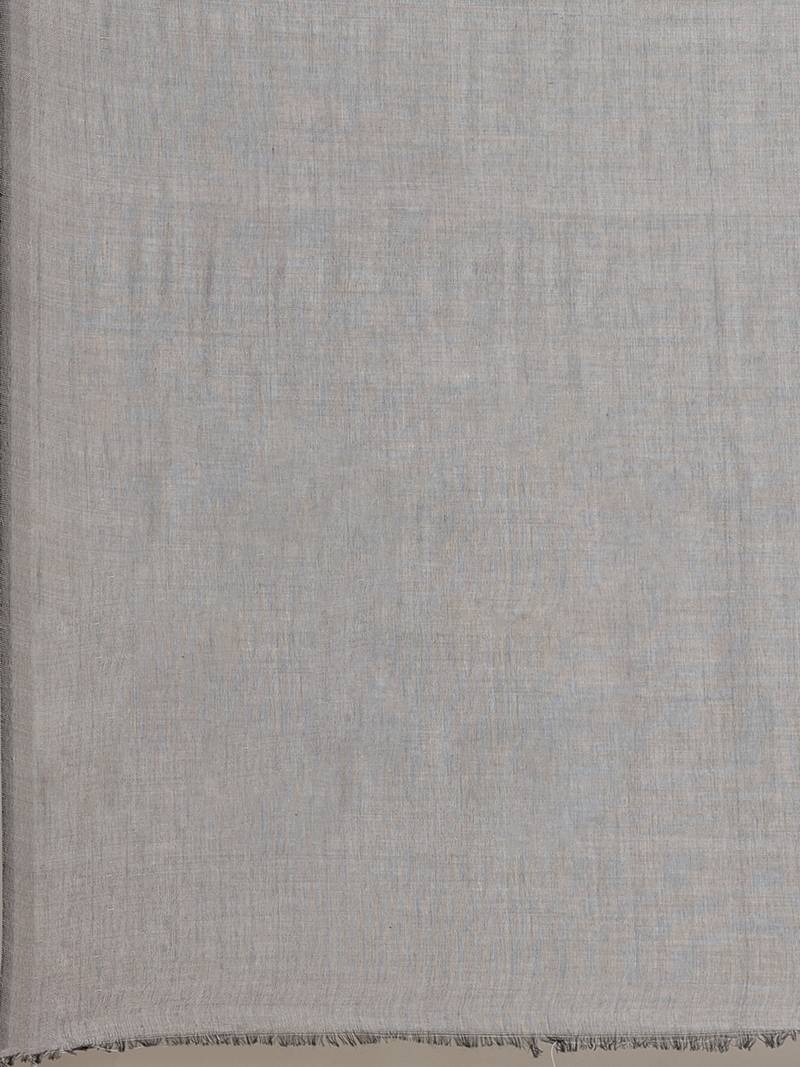 Black & Grey Pure Cotton  Bengal Handloom Saree