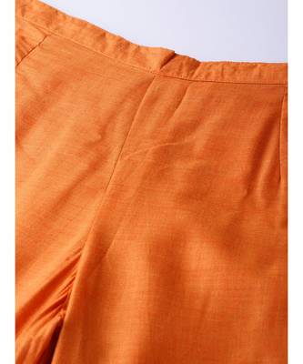 Indo Era Yellow Straight Kurta with Sharara Set 6