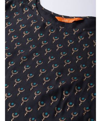 Indo Era Foil Printed Straight Kurta with Sharara Set 5