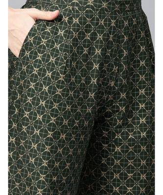 Indo Era Foil Printed Straight Kurta with Palazzo Dupatta Set 5