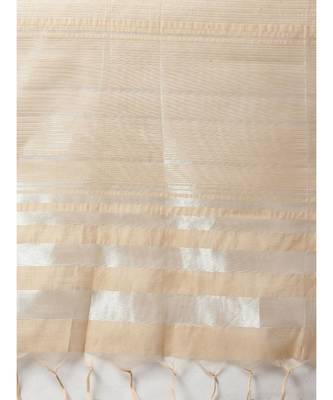 Indo Era Brown Foil Printed A-Line Kurta Pant with Dupatta Set 6