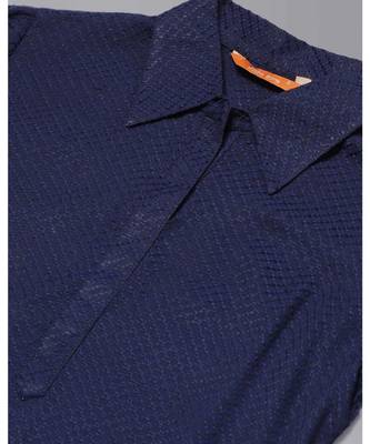 Indo Era Navy Blue Embroidered Kurta with Palazzo Set 5