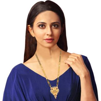 Multicolor cubic zirconia mangalsutra 3
