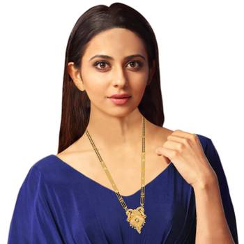 Multicolor cubic zirconia mangalsutra 3