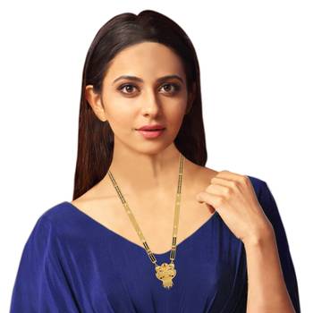 Multicolor cubic zirconia mangalsutra 3
