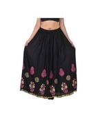 Jaipuri Printed Long royon Skirt
