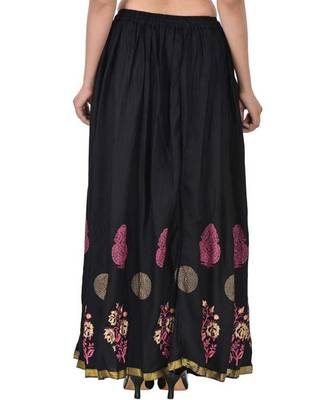Jaipuri Printed Long royon Skirt 3