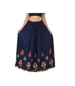 Jaipuri Printed Long royon Skirt