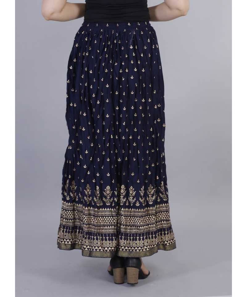 Jaipuri Printed Long royon Skirt kastoori collection 3541518