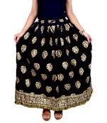 Jaipuri Printed Long royon Skirt