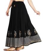 Jaipuri Printed Long royon Skirt