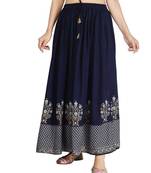 Jaipuri Printed Long royon Skirt