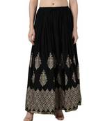 Jaipuri Printed Long royon Skirt