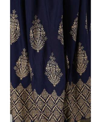 Jaipuri Printed Long royon Skirt 3