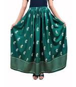 Jaipuri Printed Long royon Skirt