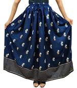 Jaipuri Printed Long royon Skirt