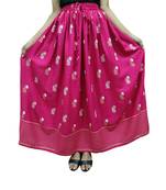 Jaipuri Printed Long royon Skirt
