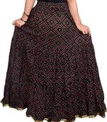 Jaipuri Printed Long royon Skirt