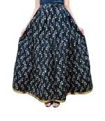 Jaipuri Printed Long royon Skirt