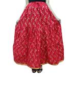 Jaipuri Printed Long royon Skirt