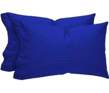 Cotton Satin Stripe 210 Tc Super King Bedsheet with 2Pc Pillow Cover 274 cm X274 cm 3