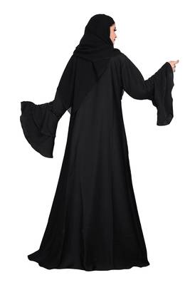 Khadija Fashion,Women's,Imported Soft Nida Fabric, Hand Work Bell Sleeves with georgette scarf,Especially For Girls. 2