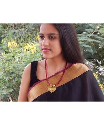 Maroon necklaces 2