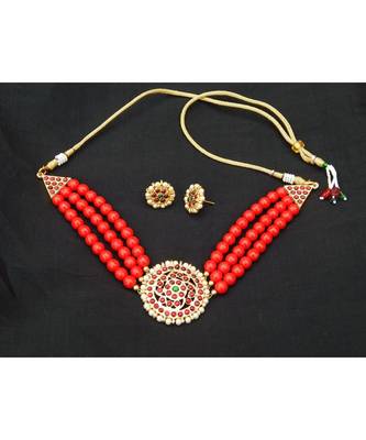 Red agate chokers 3