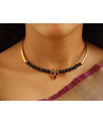 Black agate chokers 2