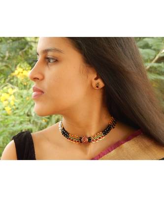 Black agate chokers 3