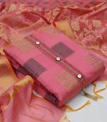 Light-pink banarasi banarasi salwar