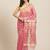 Pink & Golden Woven Design Jamdani Saree