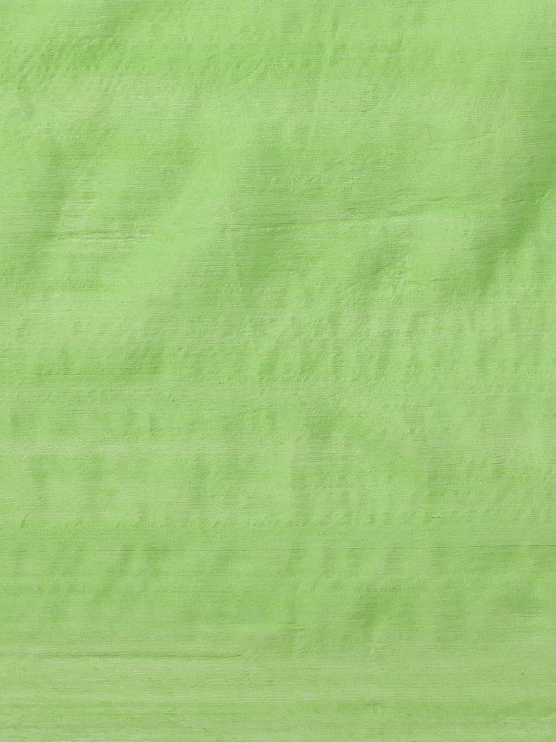 Green & Pink Embroidered Handloom Saree