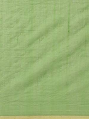 Green & Pink Embroidered Bengal Handloom Saree 5