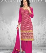 Fabulous New fashinebal  Embroidery Designer Salwar Suit