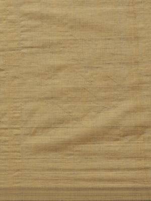 Olive Green Solid Handloom Saree 5