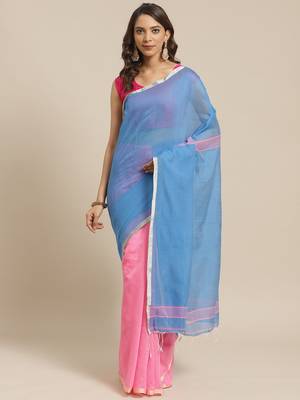 Pink cotton_silk handloom-sarees 1