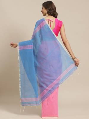 Pink cotton_silk handloom-sarees 2